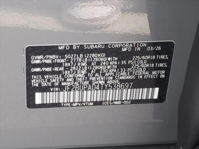 2026 Subaru Outback Premium