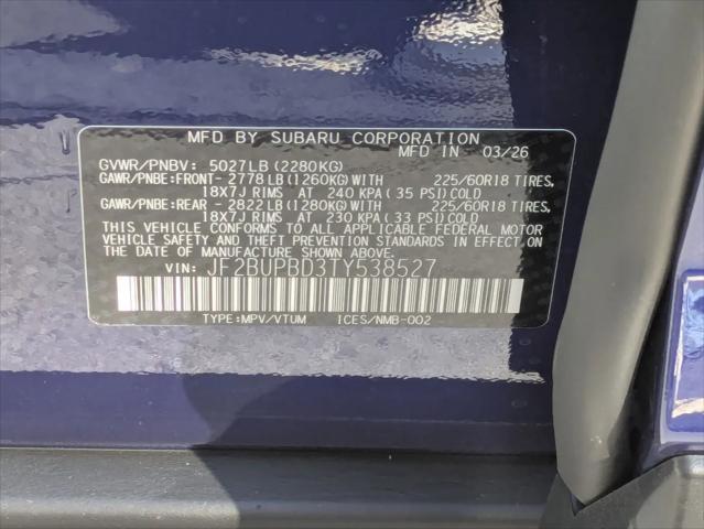 2026 Subaru Outback Premium
