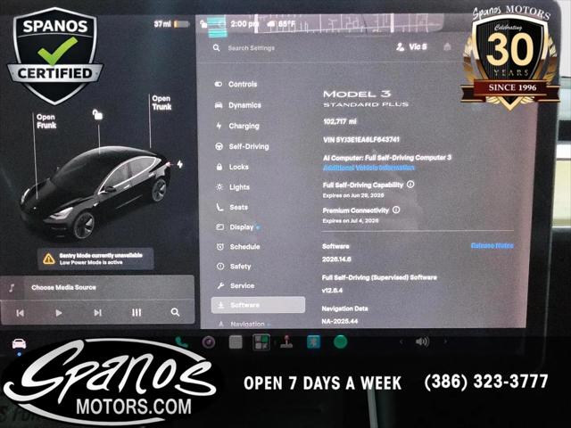 2020 Tesla Model 3 Standard Range Plus Rear-Wheel Drive