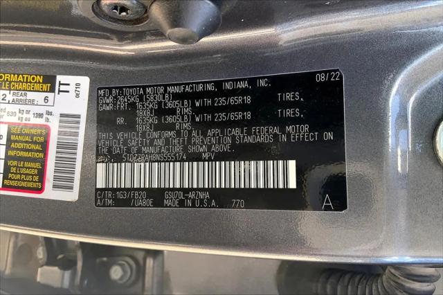 2022 Toyota Highlander LE