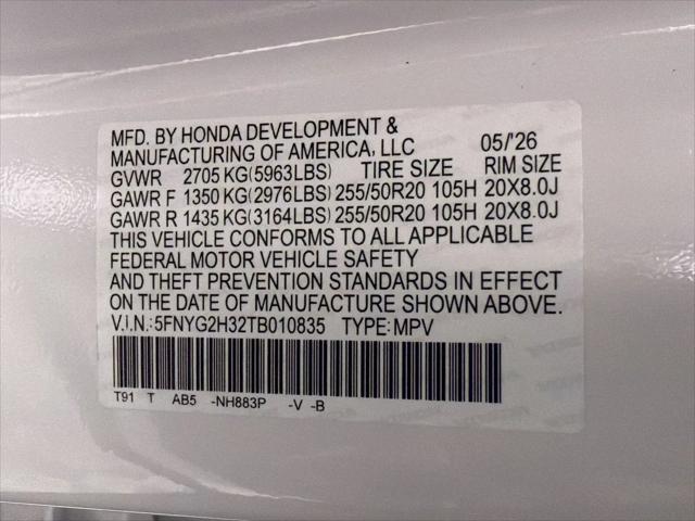 2026 Honda Pilot Sport