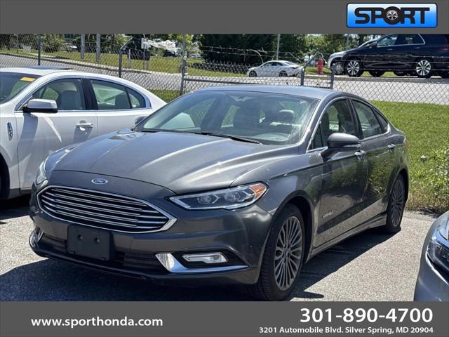 2017 Ford Fusion Hybrid Titanium for sale in Silver Spring, MD