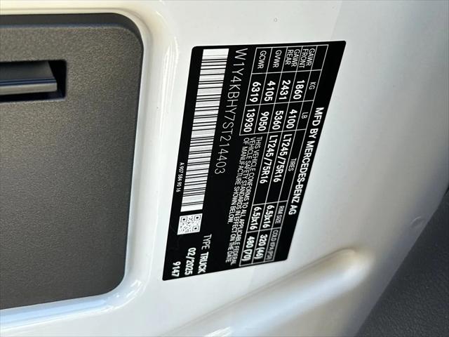 2025 Mercedes-Benz Sprinter 2500 Standard Roof 4-Cyl Diesel