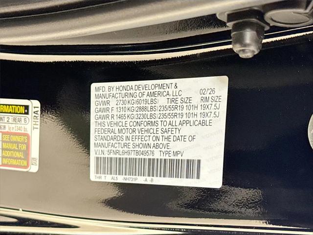 2026 Honda Odyssey Elite