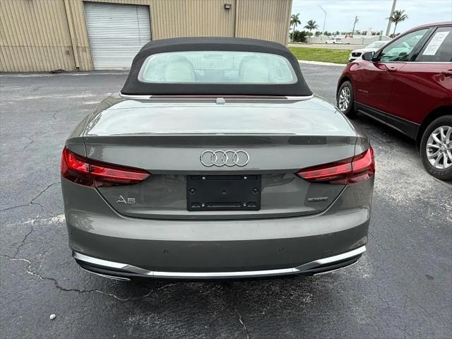 2024 Audi A5 Cabriolet Premium Plus 45 TFSI S line quattro S tronic
