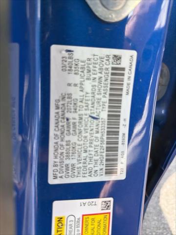 2023 Honda Civic Sport