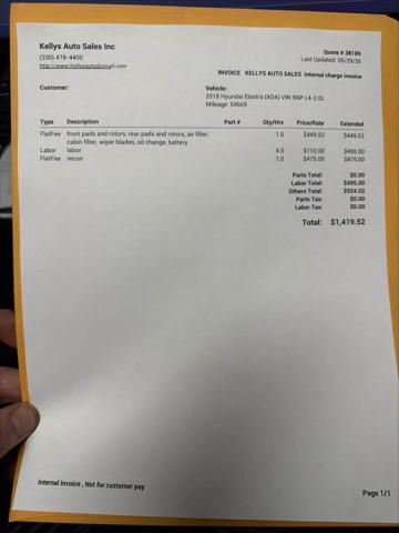 2018 Hyundai Elantra SEL