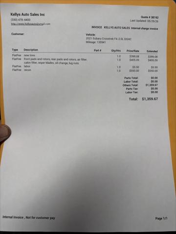 2021 Subaru Crosstrek Premium