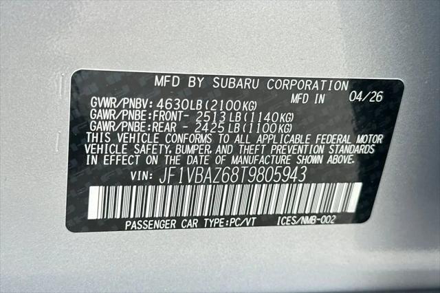 2026 Subaru WRX tS