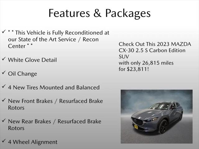 2023 Mazda CX-30 2.5 S Carbon Edition