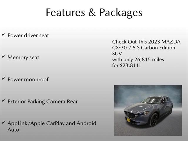 2023 Mazda CX-30 2.5 S Carbon Edition
