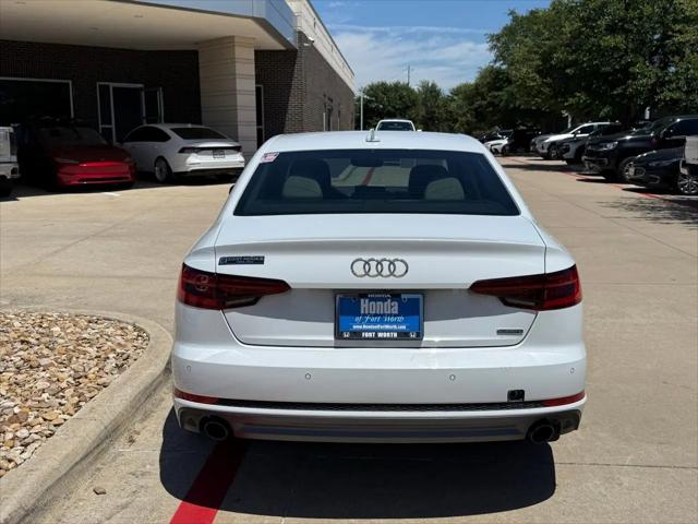 2018 Audi A4 2.0T Premium