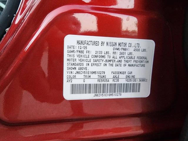 2006 INFINITI G35 G35