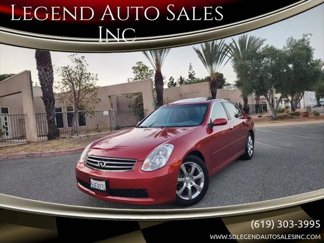 2006 INFINITI G35 G35 for sale in Lemon Grove, CA