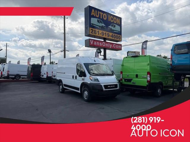 2022 Ram ProMaster 2500 Cargo Van High Roof 136" WB for sale in Houston, TX