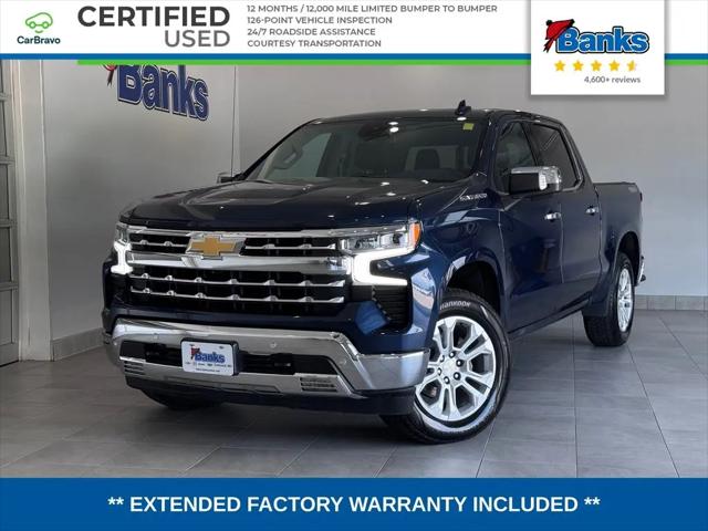 2022 Chevrolet Silverado 1500 4WD Crew Cab Short Bed LTZ for sale in Concord, NH