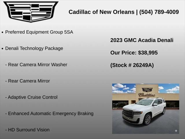 2023 GMC Acadia FWD Denali