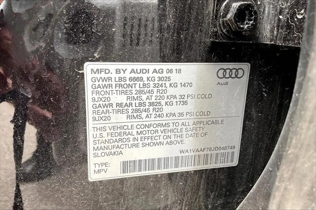 2018 Audi Q7 3.0T Premium