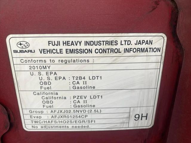 2010 Subaru Forester 2.5X Premium