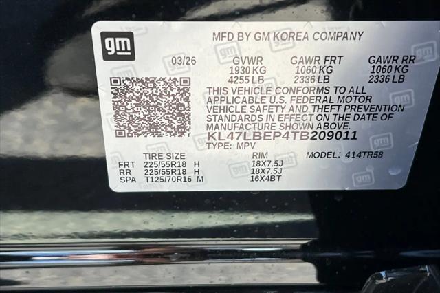 2026 Buick NV Sport Touring FWD
