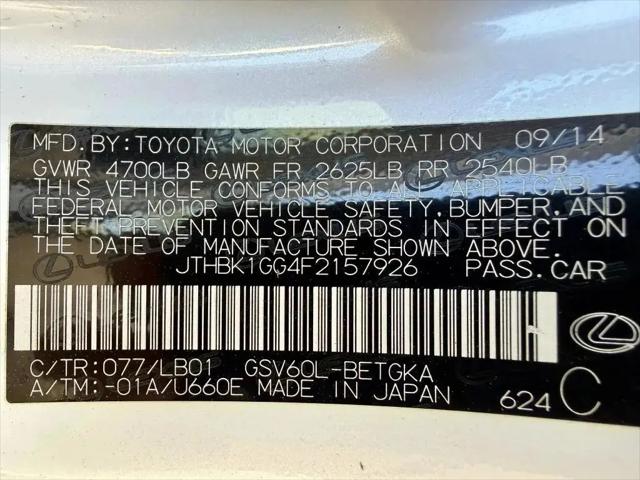 2015 Lexus ES 350 ES 350