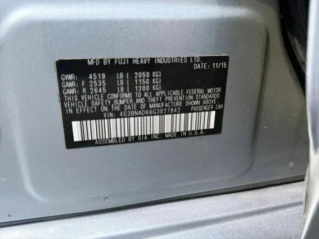 2016 Subaru Legacy 2.5i Premium