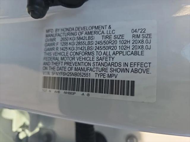 2022 Honda Pilot AWD Special Edition