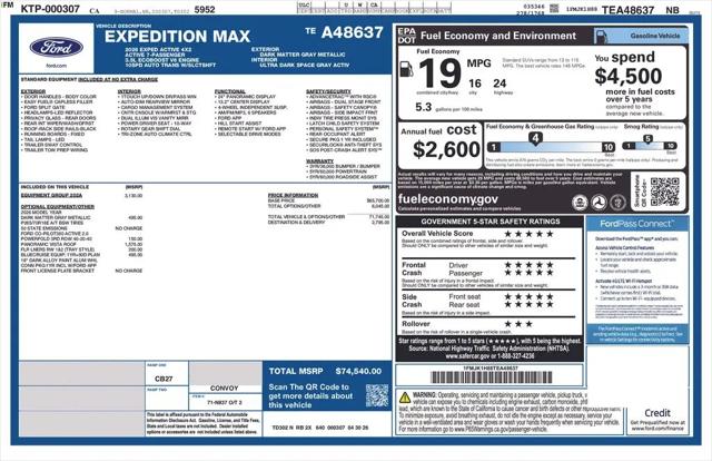 2026 Ford Expedition Max Active MAX