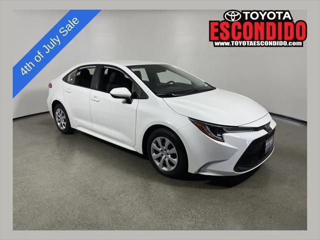 2022 Toyota Corolla LE for sale in Escondido, CA