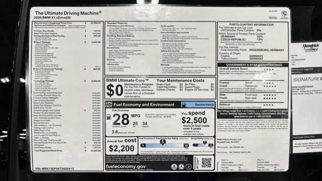 2026 BMW X1 xDrive28i