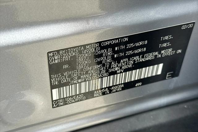 2020 Toyota RAV4 Hybrid Limited