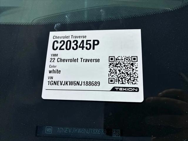 2022 Chevrolet Traverse AWD RS
