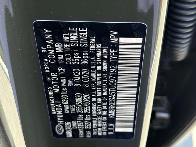 2026 Hyundai Palisade Hybrid Limited