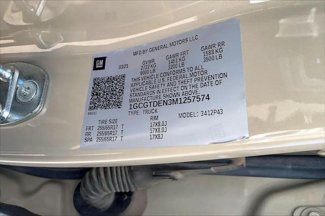 2021 Chevrolet Colorado 4WD Crew Cab Short Box Z71