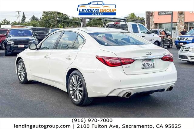 2022 INFINITI Q50 LUXE AWD