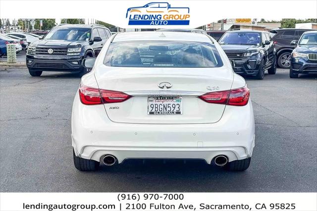 2022 INFINITI Q50 LUXE AWD