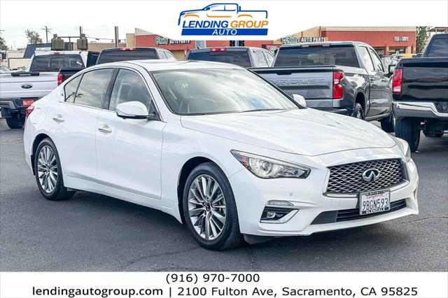 2022 INFINITI Q50 LUXE AWD