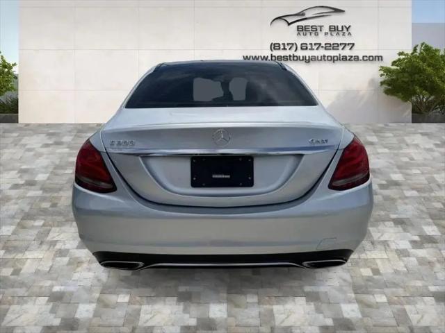 2015 Mercedes-Benz C-CLASS C 300 4MATIC
