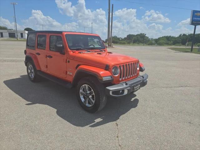 2019 Jeep Wrangler Unlimited Sahara 4x4 for sale in Henrietta, TX
