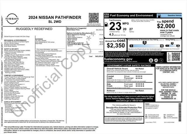 2024 Nissan Pathfinder SL FWD