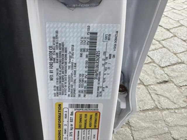 2020 Ford Fusion Hybrid SE