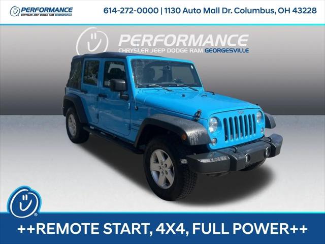 2018 Jeep Wrangler JK Unlimited Sport S 4x4 for sale near Columbus, OH