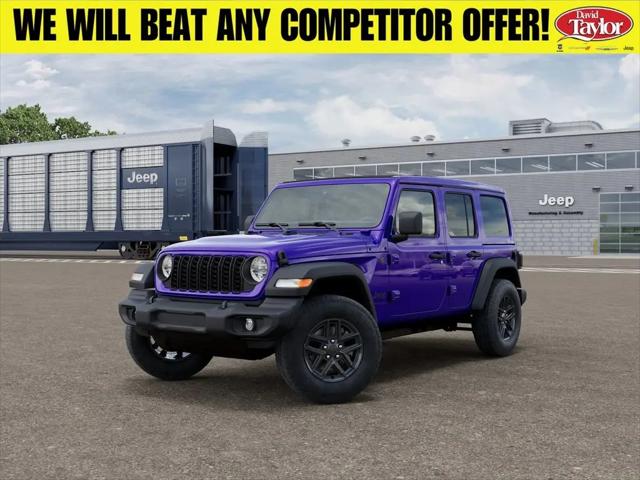 2026 Jeep Wrangler 4-Door Sport S 4x4 for sale in Michigan City, IN