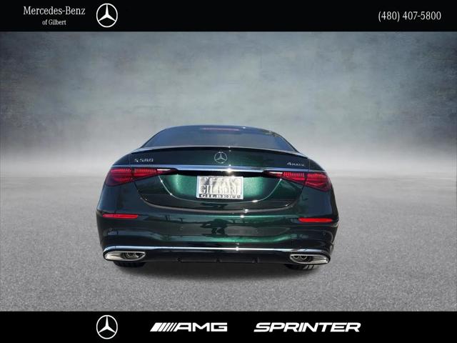 2026 Mercedes-Benz S 580 4MATIC