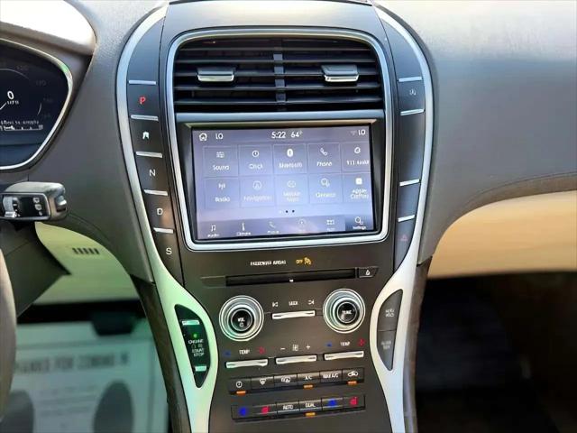 2019 Lincoln Nautilus Reserve