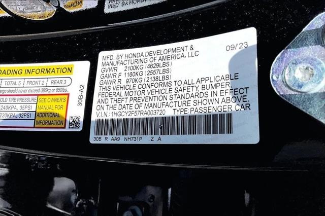 2024 Honda Accord Hybrid Sport