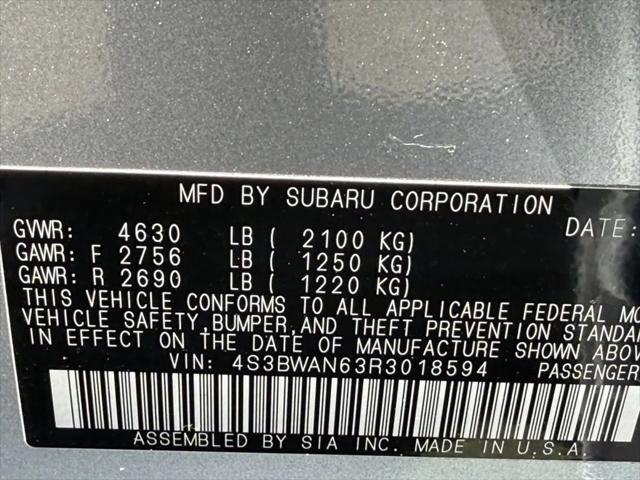 2024 Subaru Legacy Limited