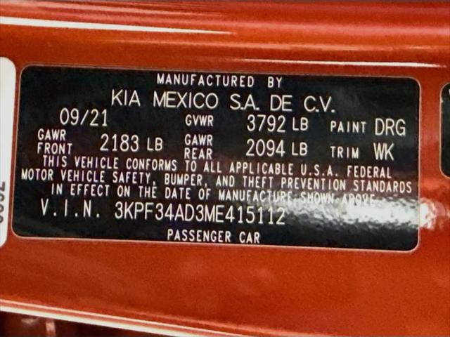 2021 Kia Forte GT-Line