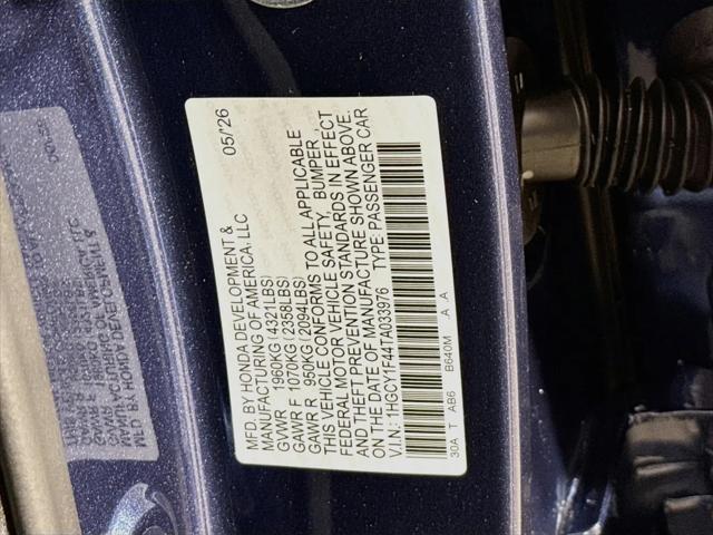 2026 Honda Accord Sedan SE