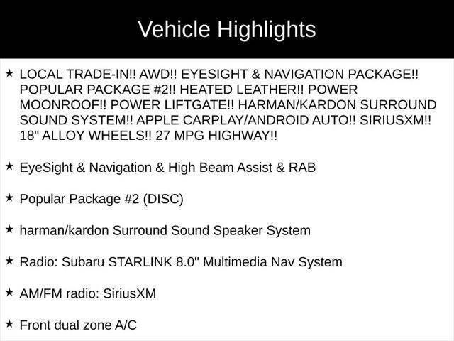 2018 Subaru Outback 3.6R Limited